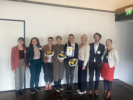 Foto der Award-Gewinnerinnen
